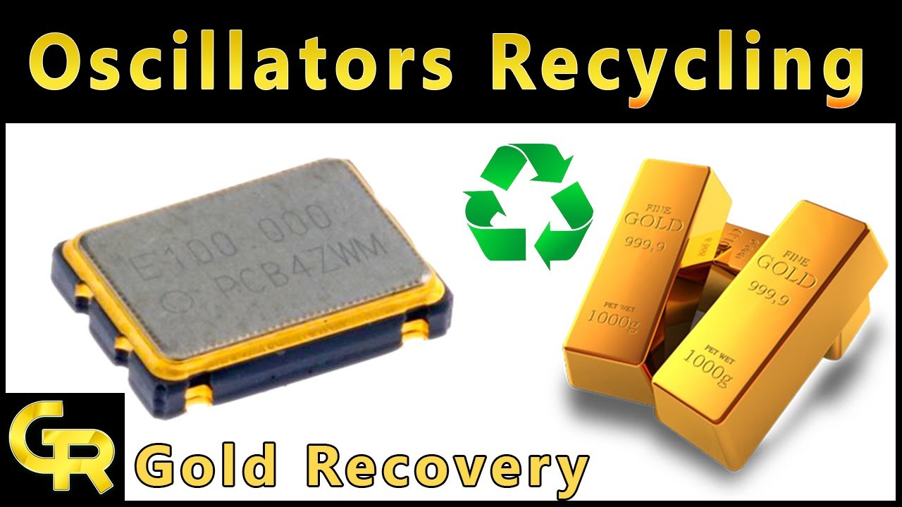 ♻Oscillators Recycling | Gold and Silver Recovery from Oscillators