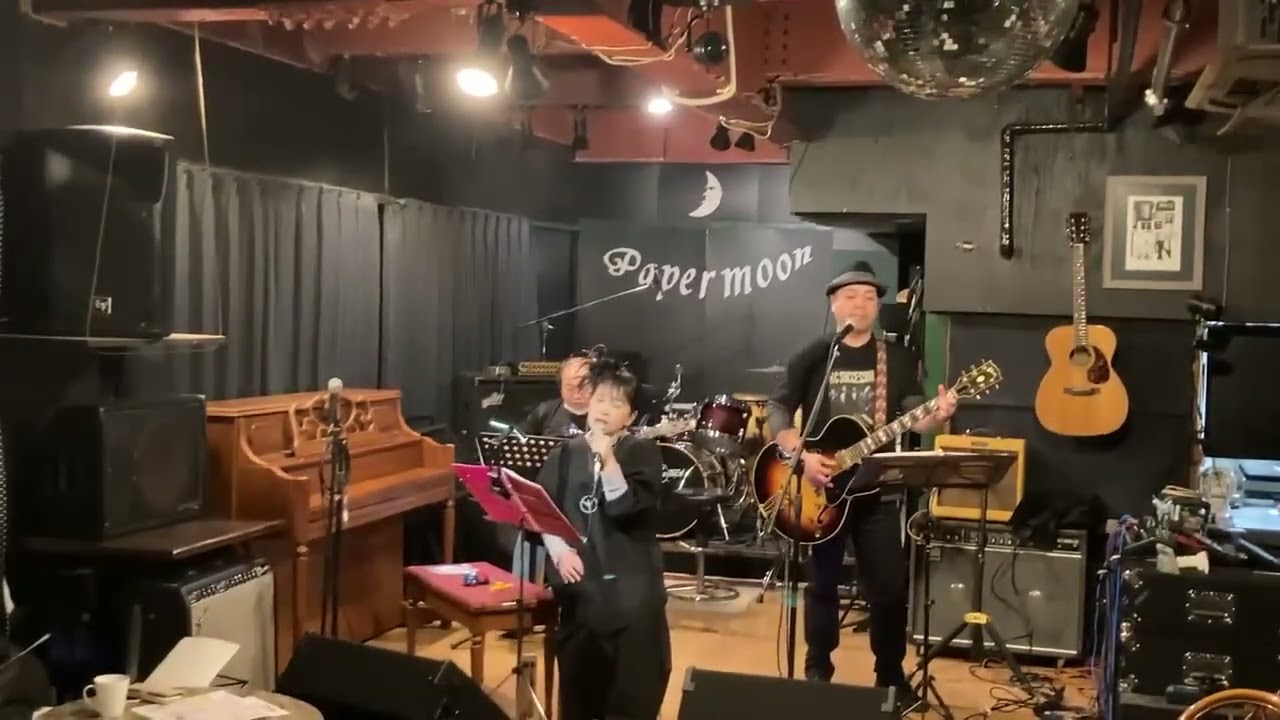 松田の子守唄 サザンオールスターズ カバー　（みとFolkフェス20251228@PAPER MOON）エレキギター、エレキベース、歌 ※振動により画面が揺れています。