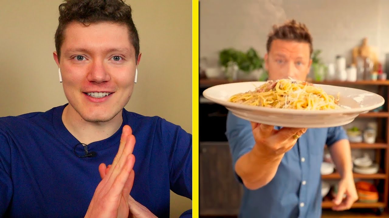 Weight Loss Coach Reacts to Jamie Oliver Carbonara