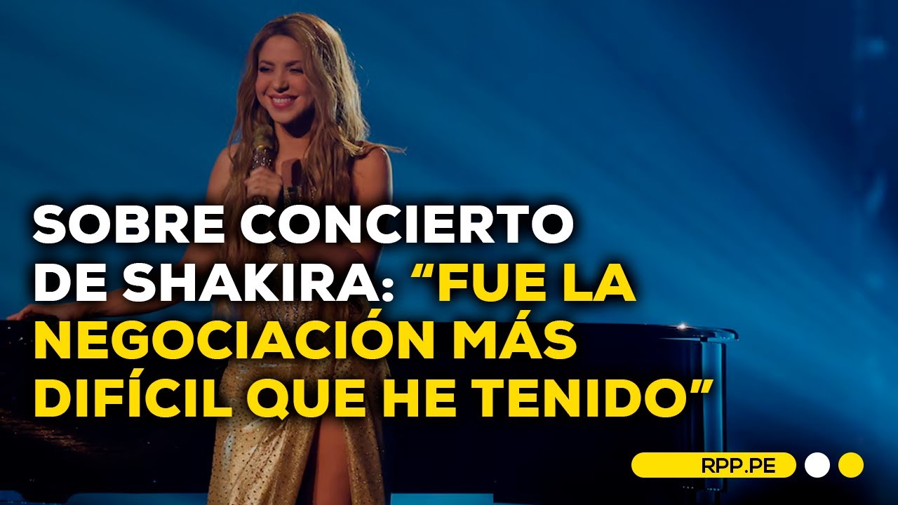 Detalles del concierto de Shakira en Perú el 16 de febrero #ENCENDIDOSRPP | ENTREVISTA