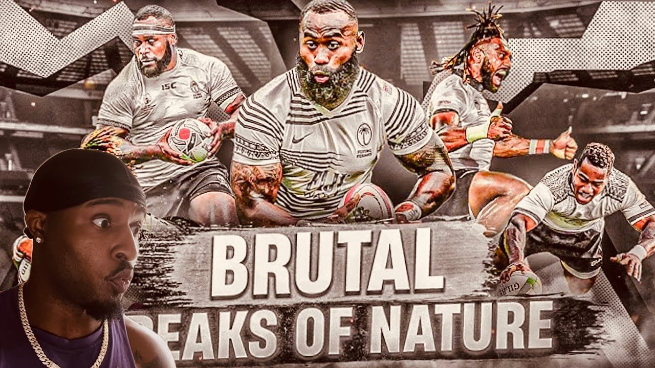 They Are SUPERHUMAN'S - Fiji Rugby Is Filled With Genetic Freaks & Brutal Beasts reaction!