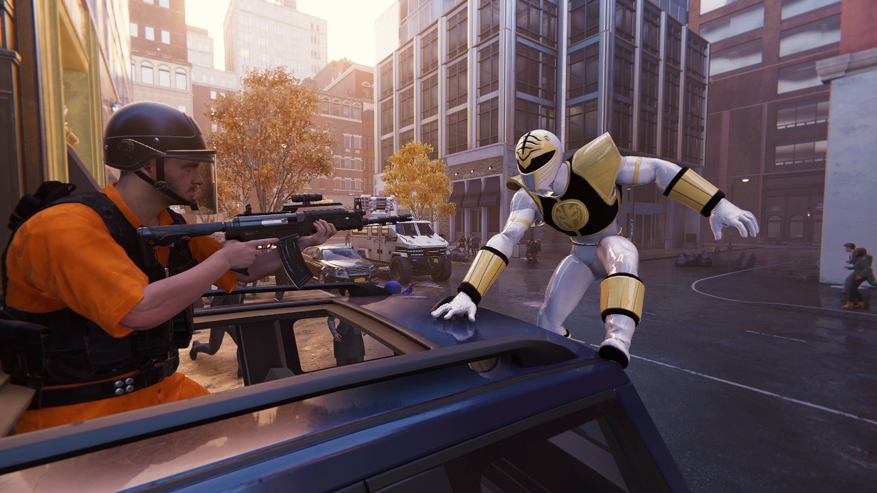 The White Power Ranger Rises from the Ashes to Save New York from the Sable International Takeover