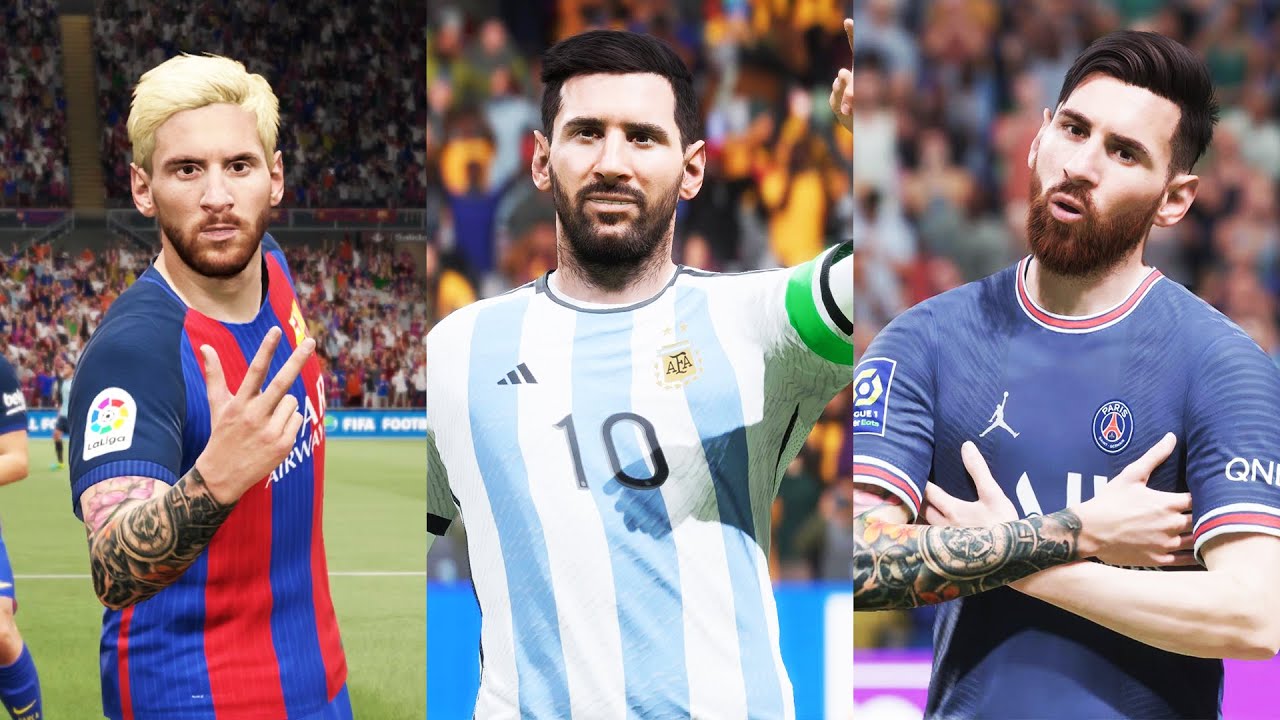 LIONEL MESSI IN EVERY FIFA (06-23)