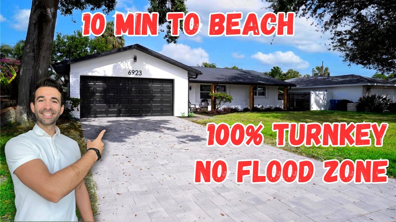 Under $600k St. Pete Home Tour: 1,700+ Sq Ft Renovation + 10 Minutes to Treasure Island