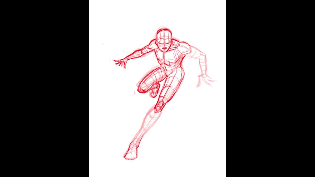 How to Draw: Male Running