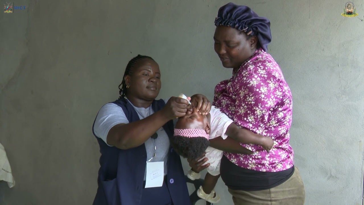 On going Polio Vaccination in Oshana