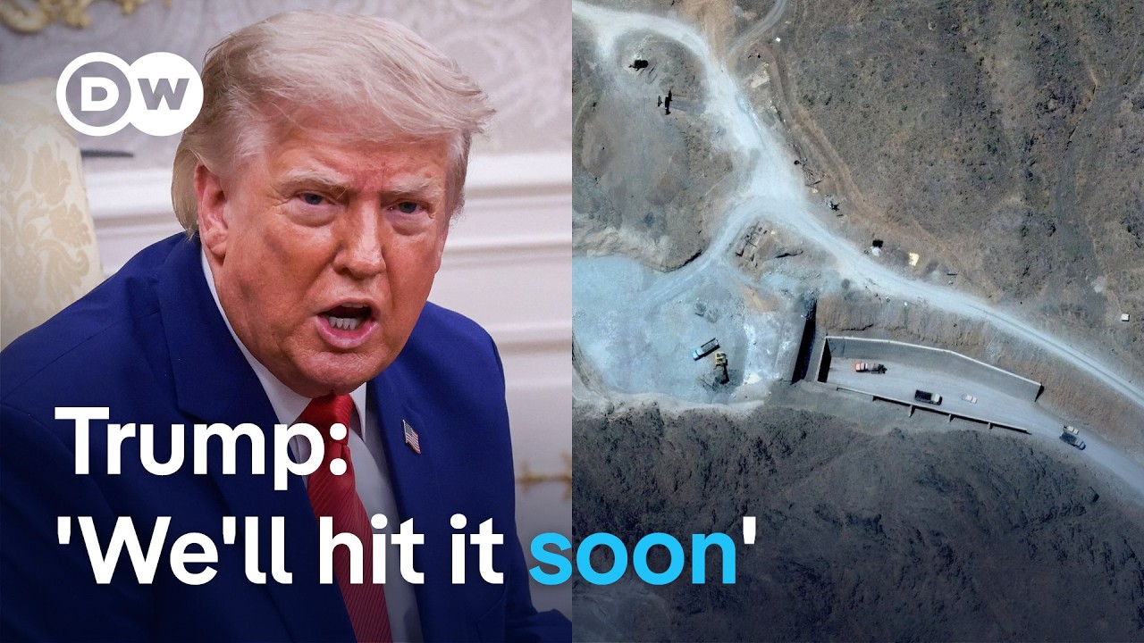 What is Iran's Pickaxe Mountain and why is Trump threatening it? | DW News