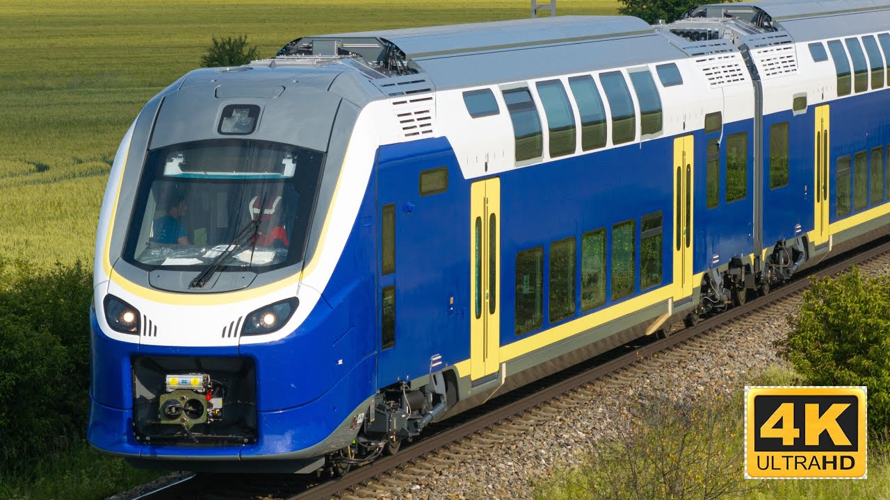 Alstom Coradia Max pro LNVG. VUZ Velim test centre