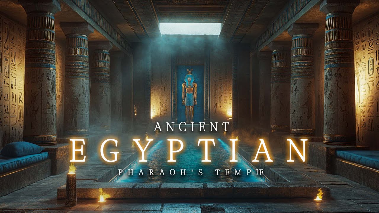 PHARAOH'S TEMPLE | Ancient Egyptian Ambient Music, Meditation music for Healing & Inner Peace