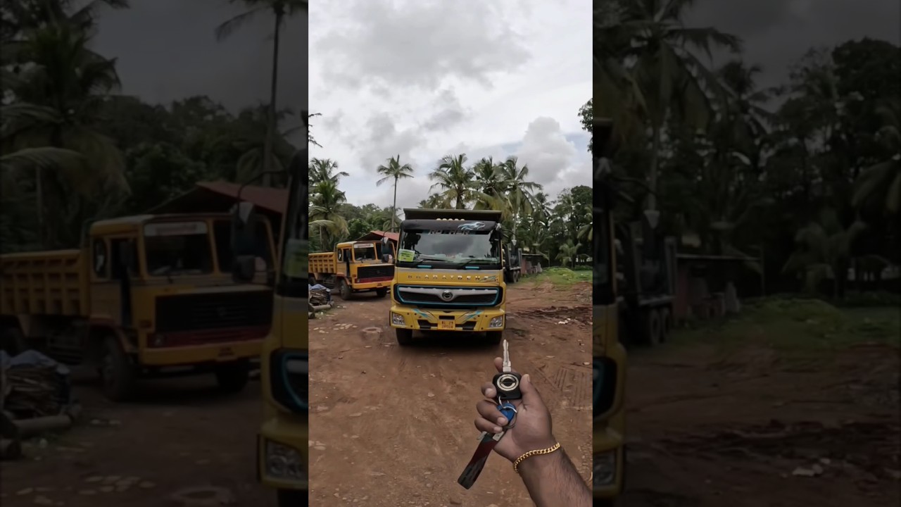 2022 BharatBenz 2823C 6x4 Tipper Truck POV Test Drive #bharatbenz #bharatbenztipper #truck #india