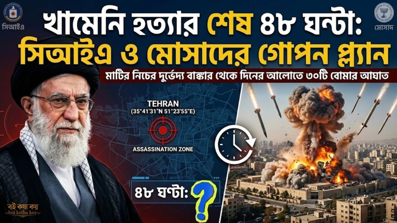 খামেনি হত্যার শেষ ৪৮ ঘণ্টা: মাটির নিচের বাঙ্কারে যেভাবে চালানো হলো সেই গোপন অপারেশন!