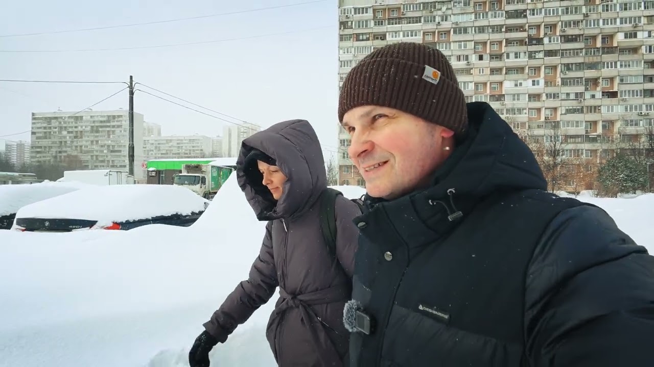Едем В ДЕРЕВНЮ, снежный коллапс
