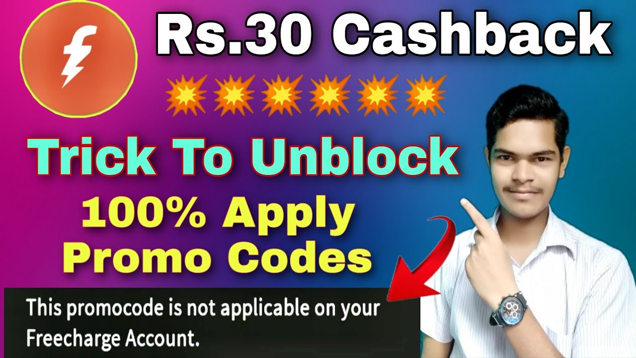 How to Apply Freecharge Promo codes || Freecharge August Promo codes 2020 || Flat ₹30 Cashback.