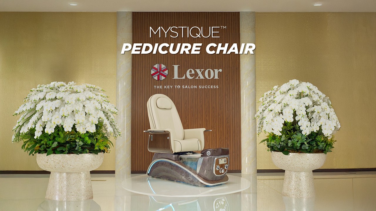The Mystique Pedicure Chair With New Feature, Thera-Mist | 𝗟𝗘𝗫𝗢𝗥 𝗜𝗡𝗖