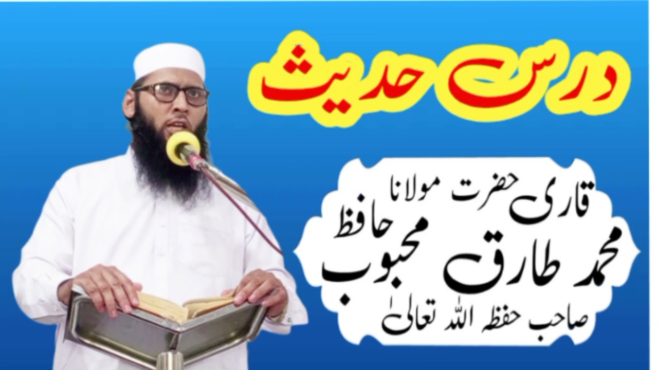 حضرت مولانا قاری محمد طارق محبوب صاحب 