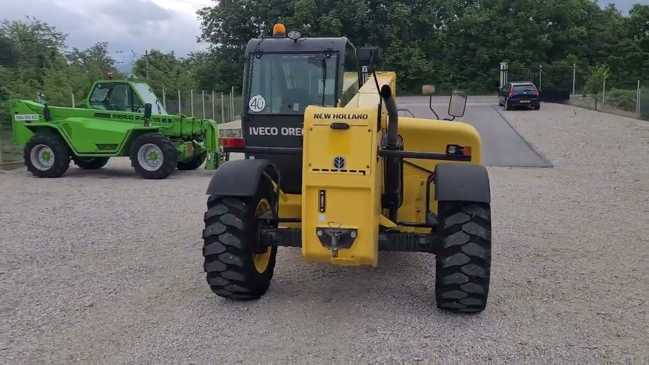 New Holland LM732-Като нов!!!!Нов внос от Италия