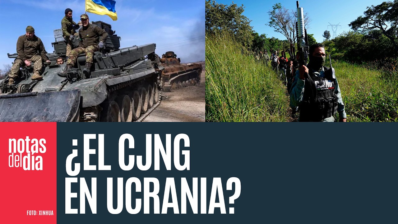 Un VIDEO sugiere que sicarios pelean lo mismo en México con el CJNG que con Ucrania