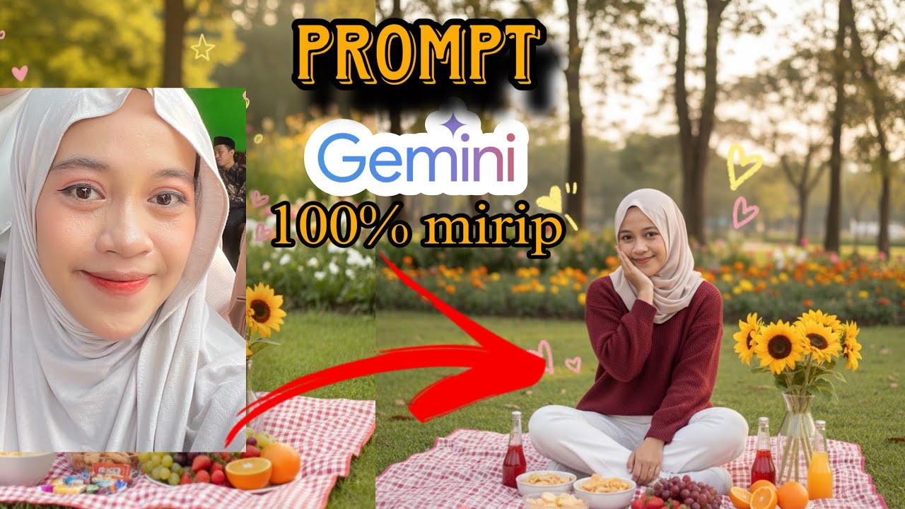 Prompt Gemini Ai yang mirip 100% terbaru 2025
