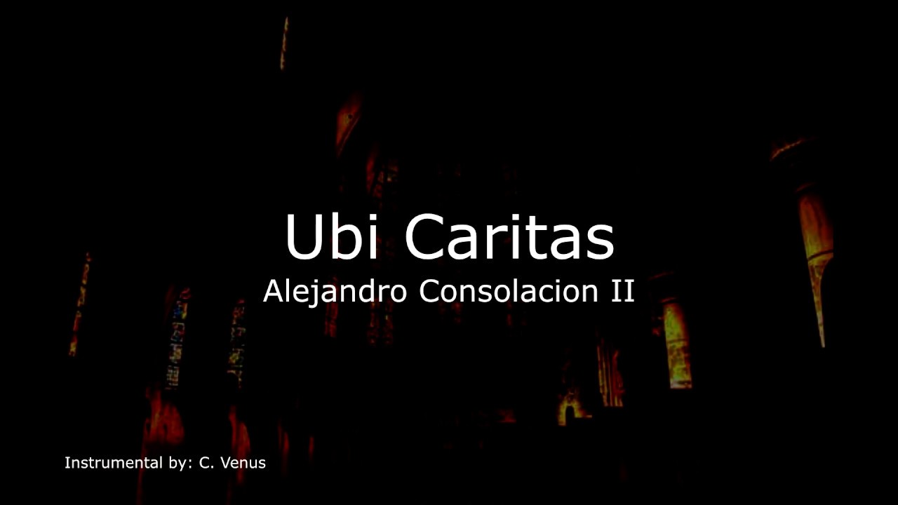 Ubi Caritas (Consolacion) Instrumental