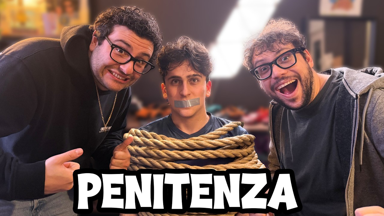 SE SBAGLI IL QUIZ PENITENZA!