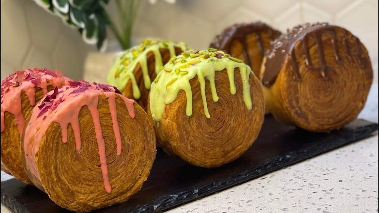 لفائف بعجينة الكرواسون و الكريمة 🤤ذوق لا يقاوم …|New York rolls