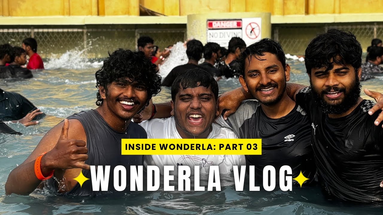 The Best Part of Wonderla! 🌊 | Wave Pool & Lazy River Fun (Part 3)