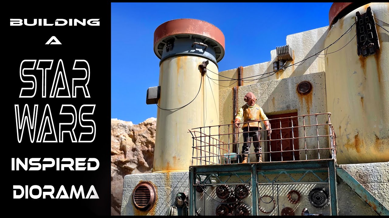 Let's build a Star Wars inspired diorama!