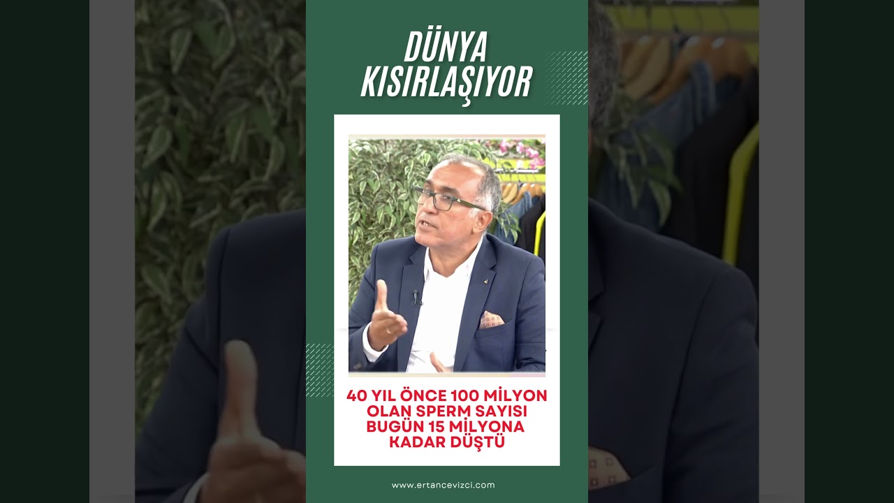D&uuml;nya Hızla Kısırlığa Doğru Gidiyor Bitkisel Tedavi &Ccedil;&ouml;z&uuml;m Olabilir Mi? #kısırlık #azospermi