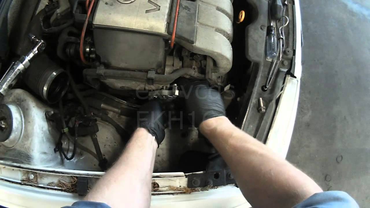 VW A3: VR6 Replacing Broken Serpentine Belt & Tensioner