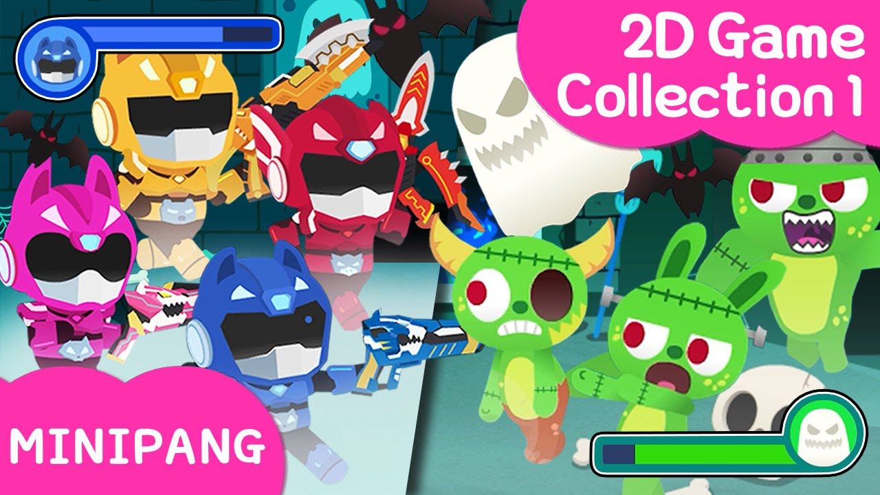 Learn colors with MINIPANG | 🎮2D Game Collection1 | MINIPANG TV 2D Play