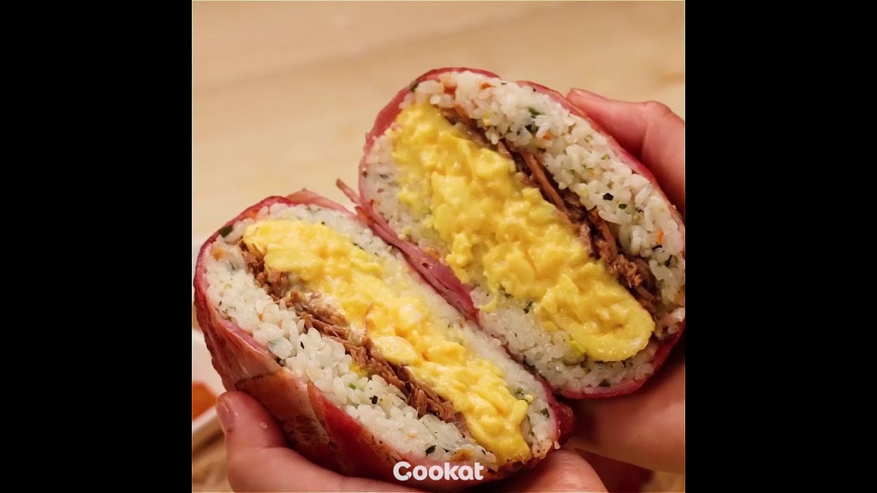 [Cookat Việt Nam] 4 CÔNG THỨC BURGER CƠM