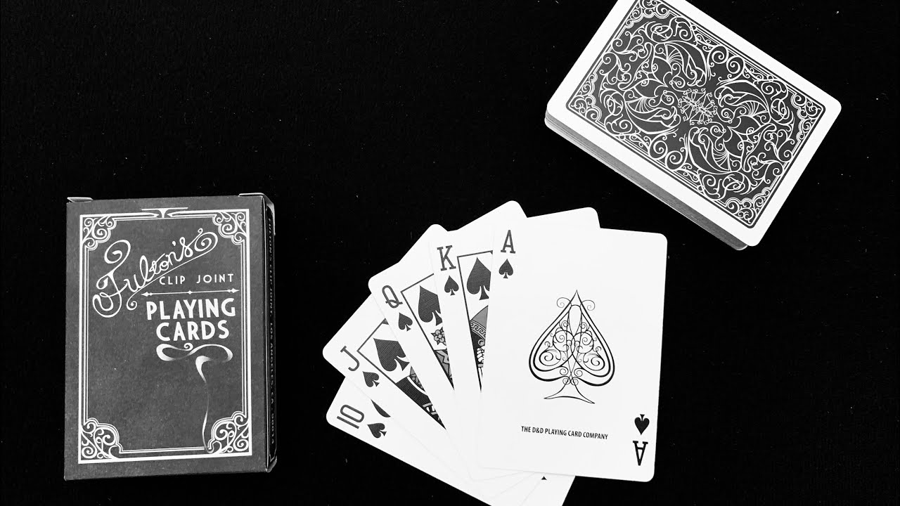 Fulton’s Clip Joint Playing Cards - Dan and Dave - Deck Review!