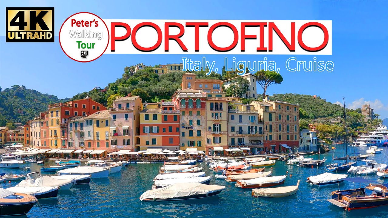 Portofino - Rapallo  Boat Tour,  Bootsfahrt Italy 🇮🇹 - 2024 Summer -  Walking Tour  4K50fps
