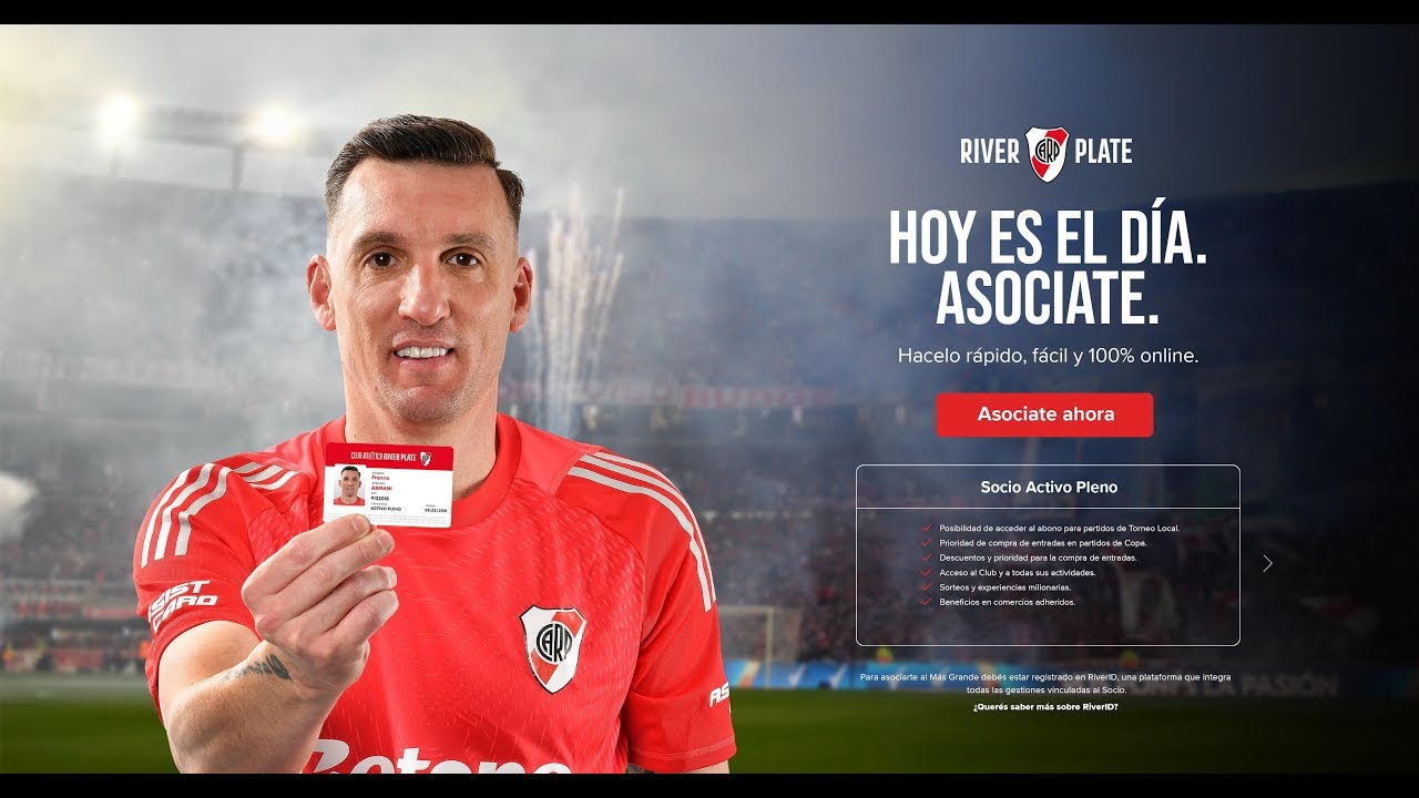 ¿Y tu primer día cómo va a ser? Entrá a River ID y asociate 🤍❤️🤍