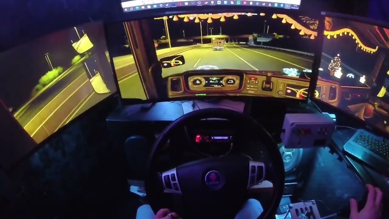Scania S730 LongLine | ETS |  POV Triple screen