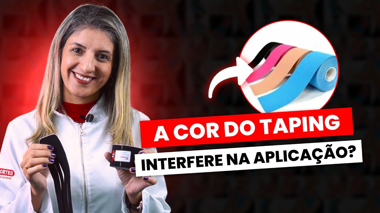 A COR TAPING NA ESTÉTICA interfere na APLICAÇÃO?