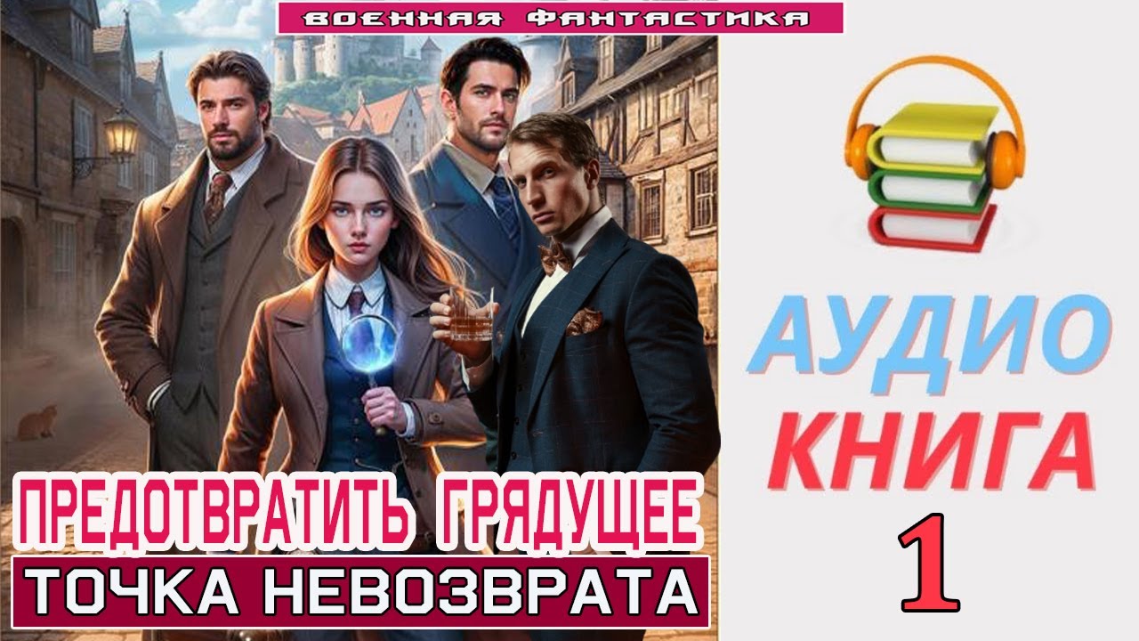 #Аудиокнига. «ПРЕДОТВРАТИТЬ ГРЯДУЩЕЕ -1! Точка невозврата». КНИГА 1.#Попаданцы#БоеваяФантастика