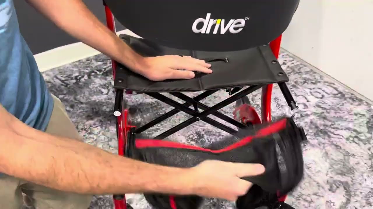 Drive Medical RTL10266 Nitro Euro Style 4 Wheel Rollator Walker With Seat Review