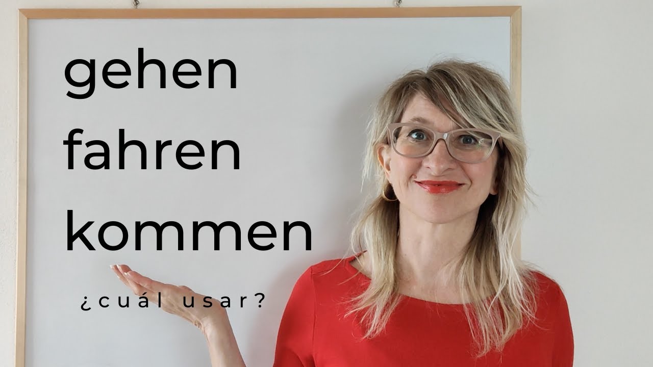 🎯¿Cuando usas en Alemán 🇩🇪 gehen, fahren & kommen?
