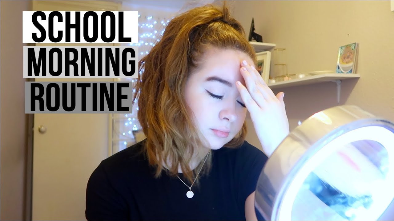 MY REAL SCHOOL MORNING ROUTINE (vlog style)