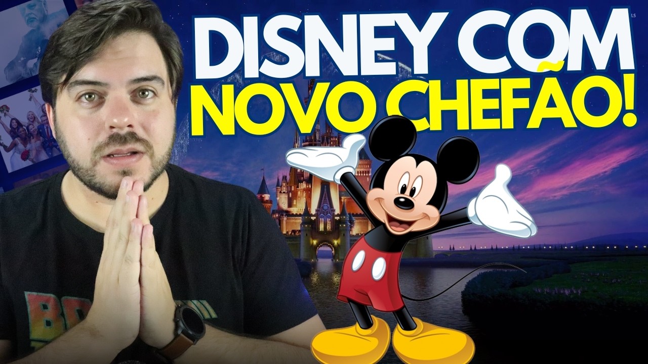 URGENTE! DISNEY ANUNCIA NOVO CEO!