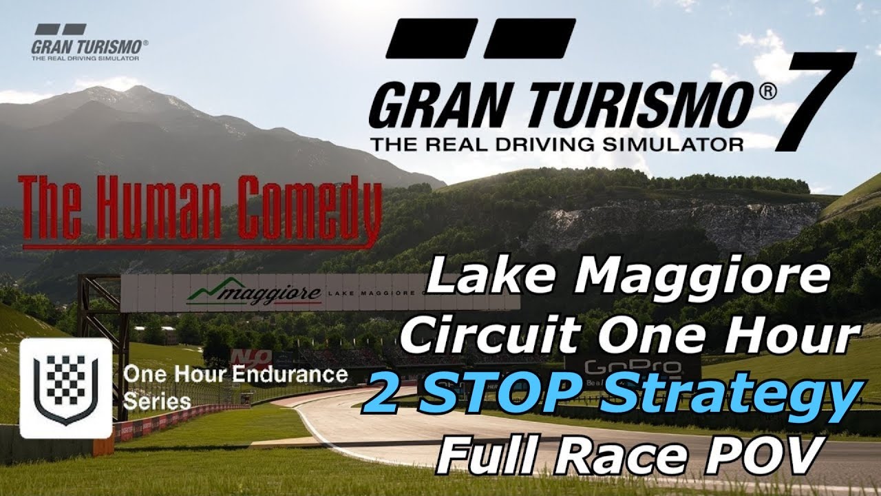 Gran Turismo 7 (1.59) | Lake Maggiore Circuit One Hour - The Human Comedy | Full Race POV