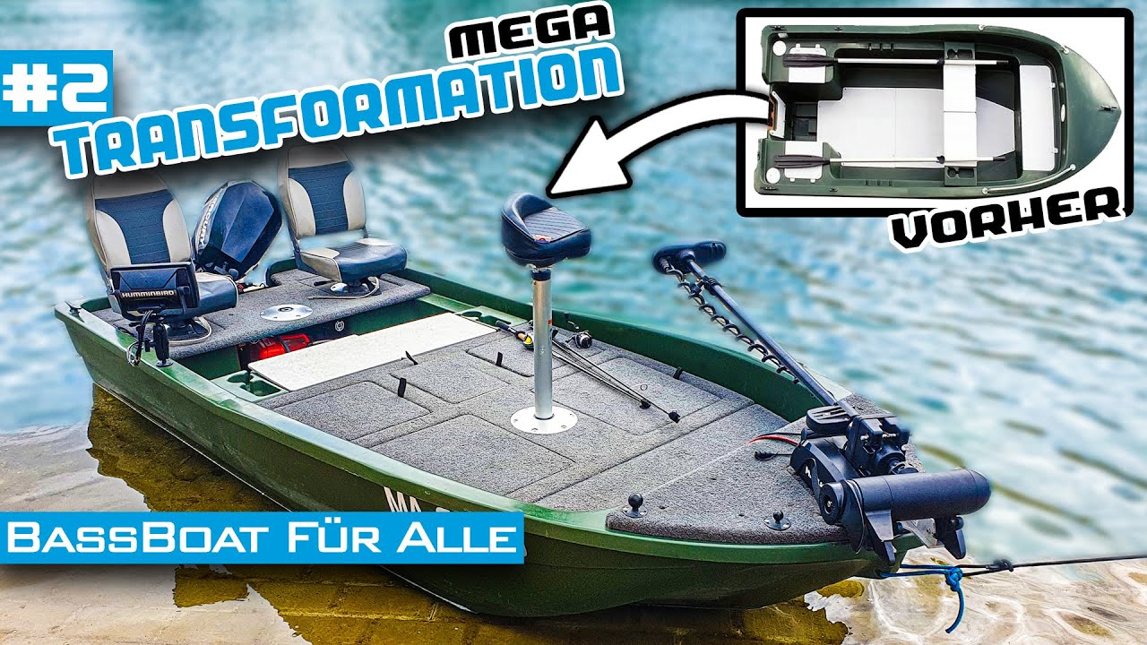 BassBoat für alle #2 | MEGA Transformation zum MINI-BASSBOOT - Rigiflex Aqua Peche 370