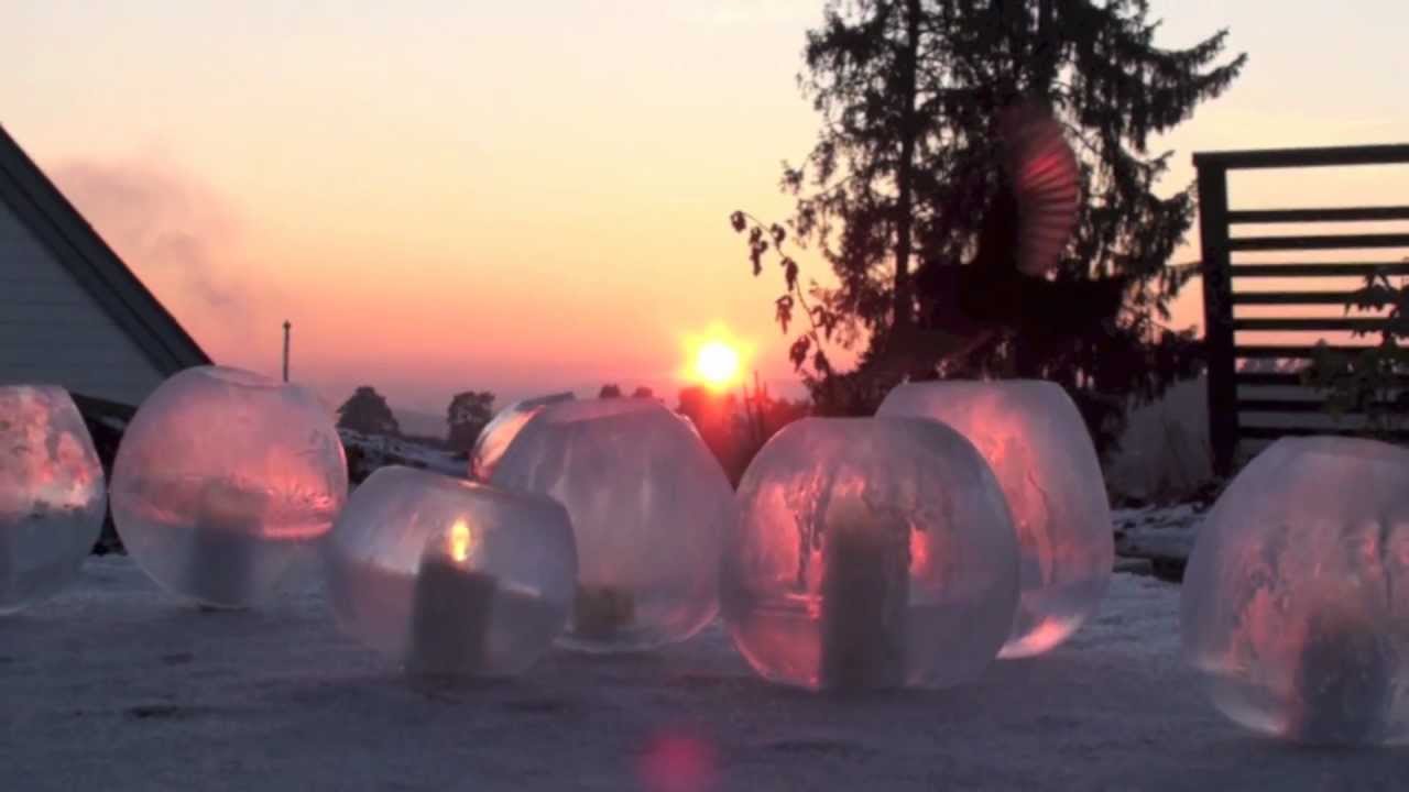 Hvordan lage islykter ved hjelp av ballonger