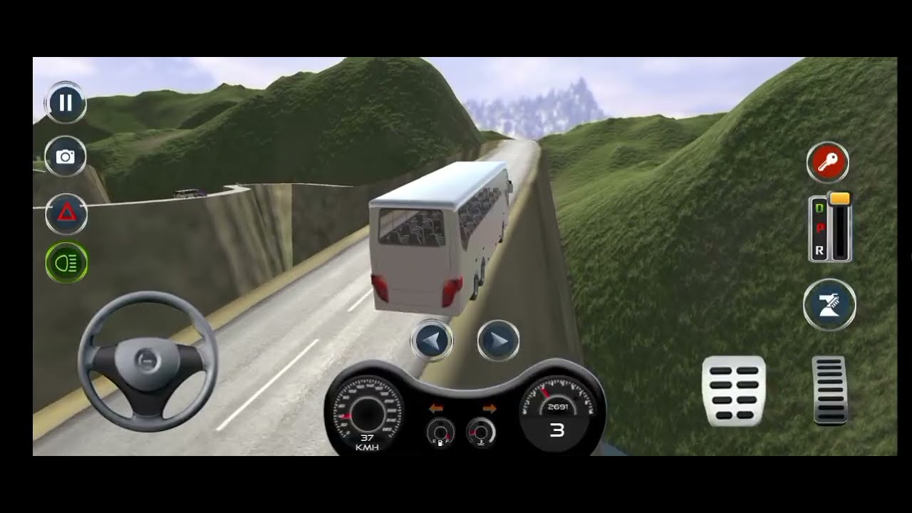 Indian Bus Simulator - Extremely RISKY ROAD | Bus Driving 3D Game 3
