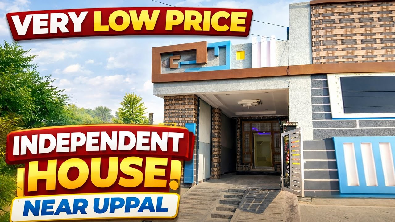 Low Budget Independent House Near Uppal Hyderabad | Full Home Tour