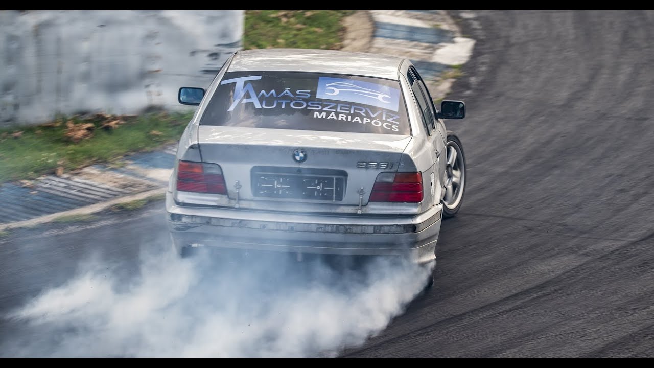 BMW E36 DRIFT - Best moments on trackday #2