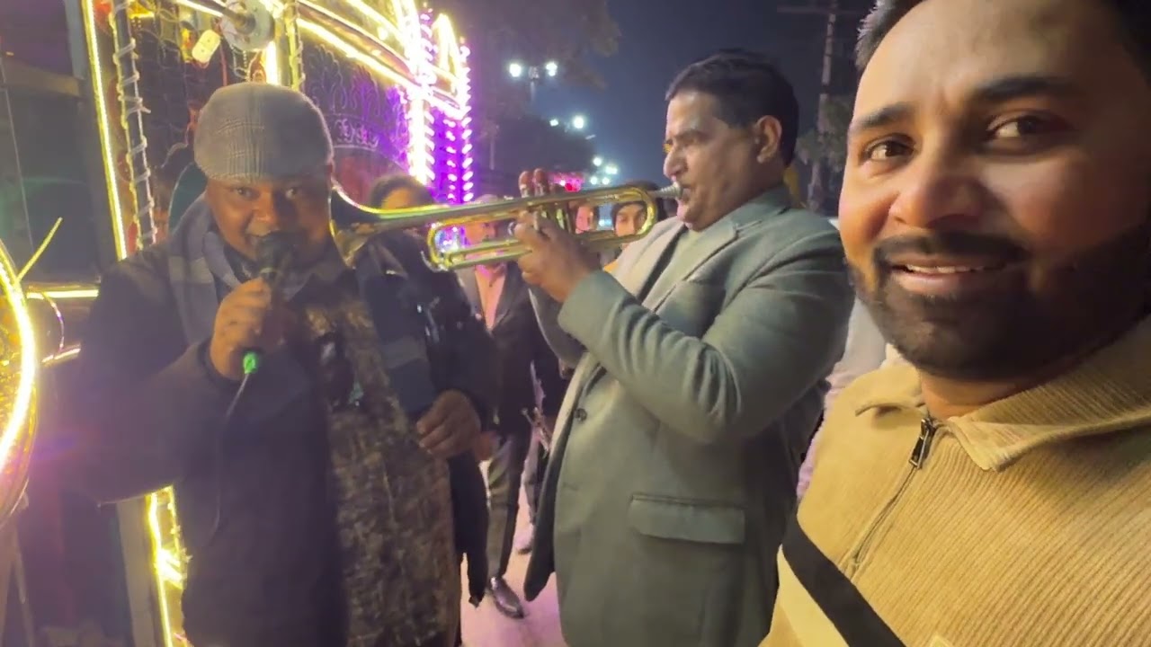 New shankar band narela(Delhi) |song Mar dala | singer taj bhai trumpet player master noshad ji