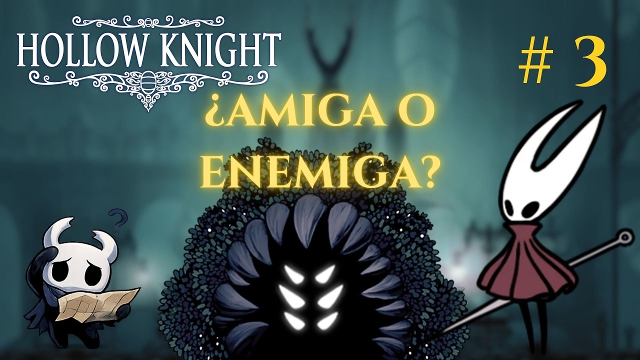 Entramos en Sendero Verde y aparece Hornet | Hollow Knight #3 (Gameplay Español)