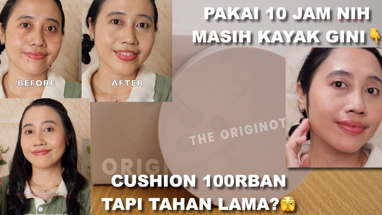THE ORIGINOTE HIGH COVER SERUM CUSHION REVIEW | TERJANGKAU , COCOK KULIT BERMINYAK | Maria Soelisty